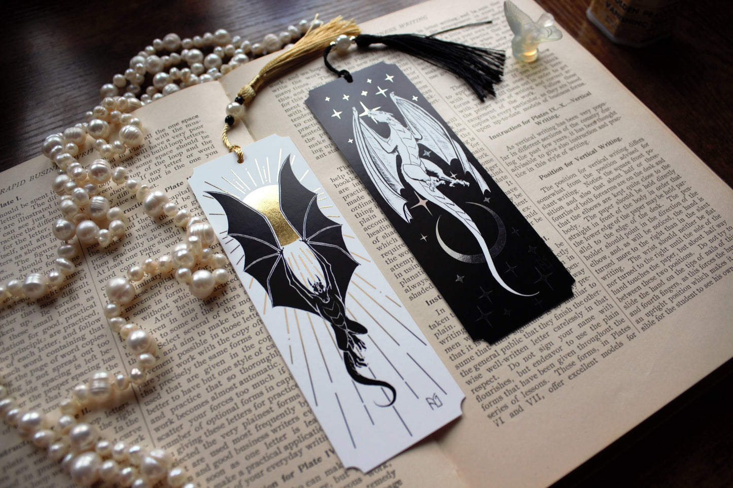 Moon Dragon Bookmark