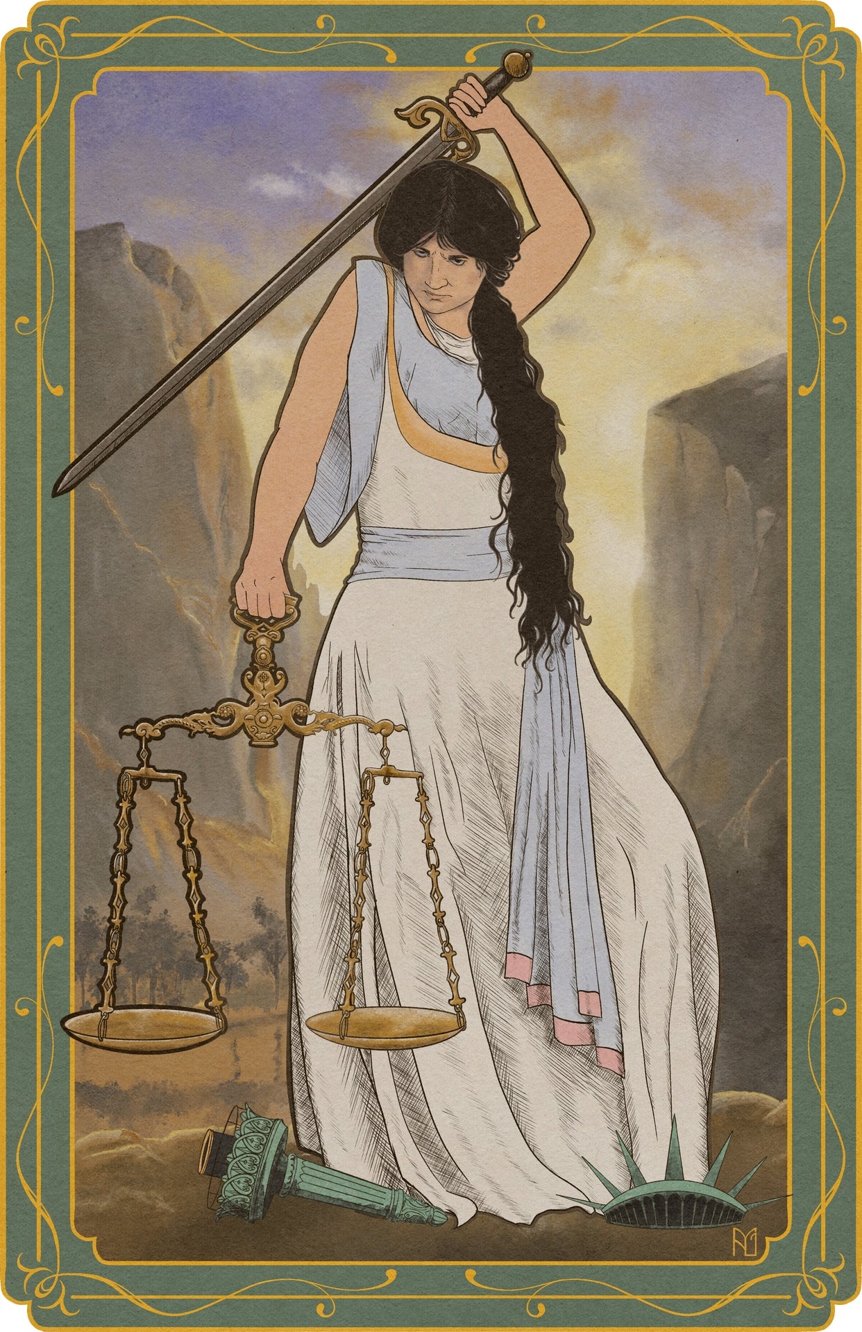Justice Fine Art Print