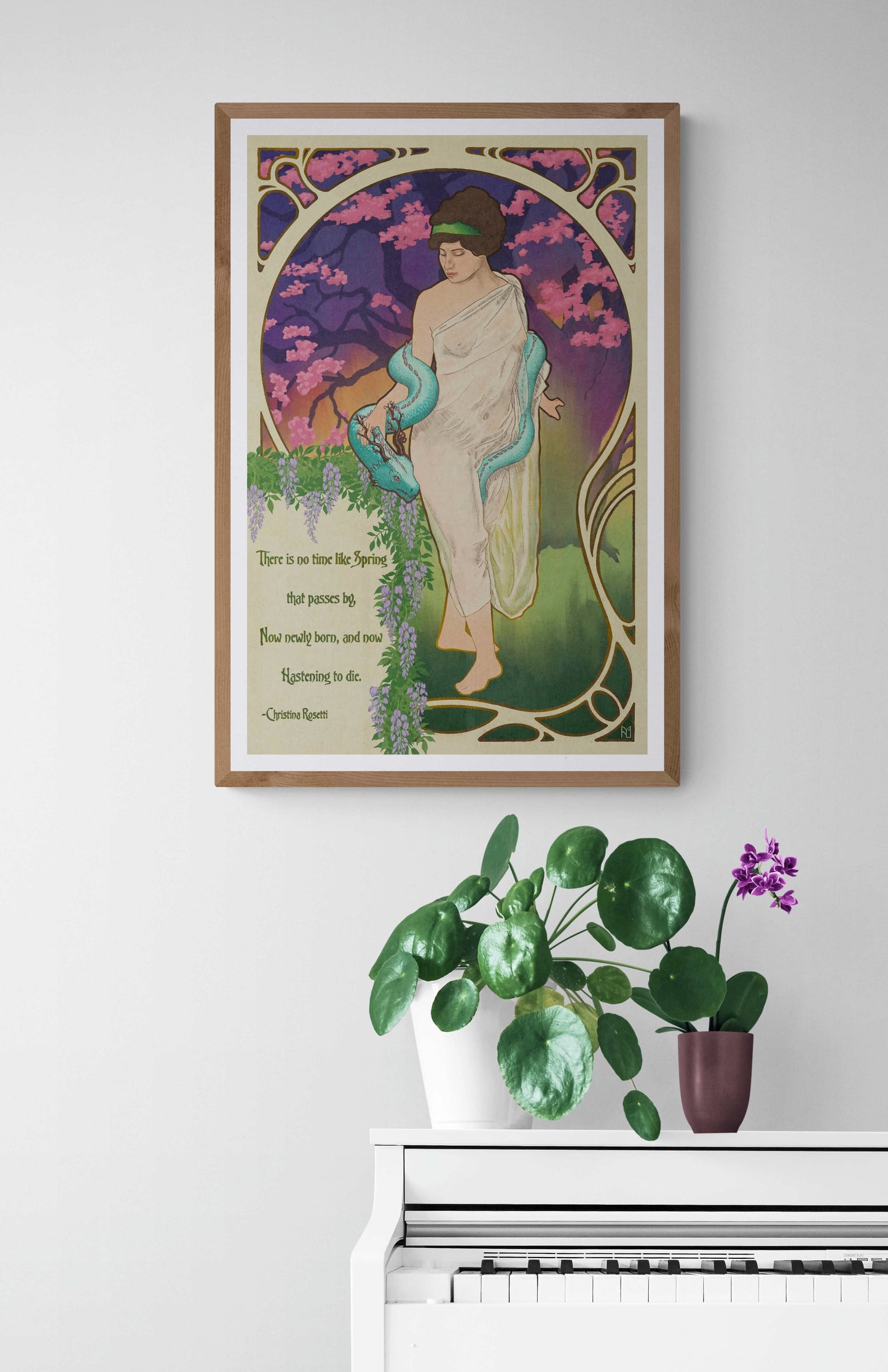 Spring Dragon Fine Art Print
