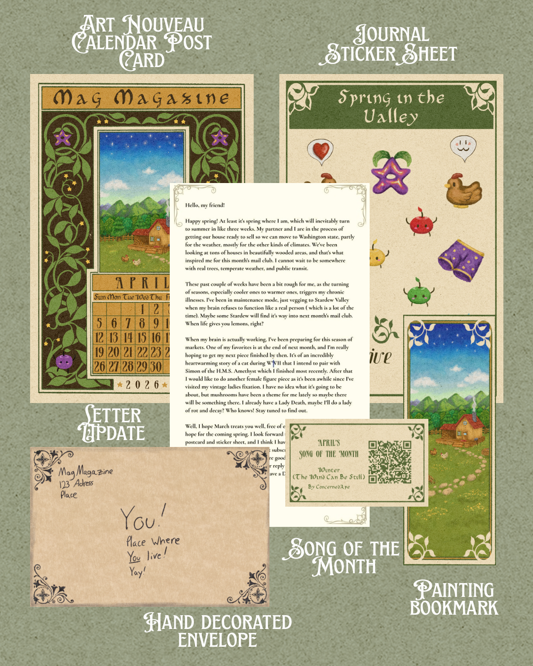Catch Up Mail Club (April 2026)