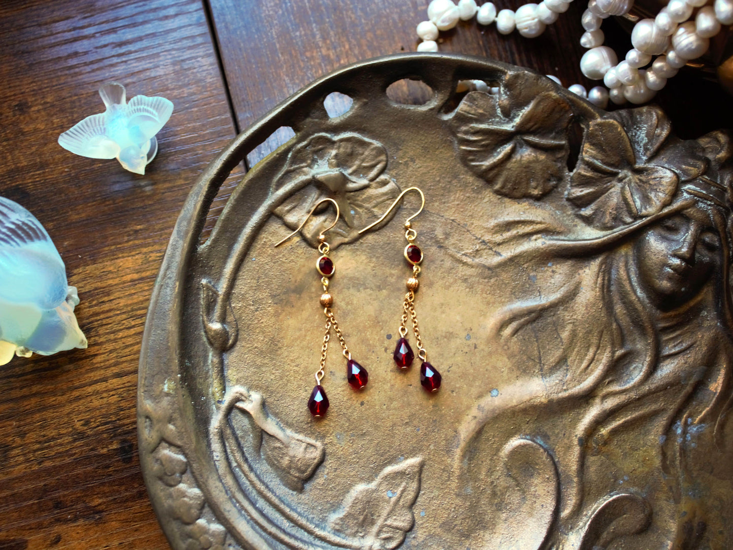 Vampire Bite Earrings