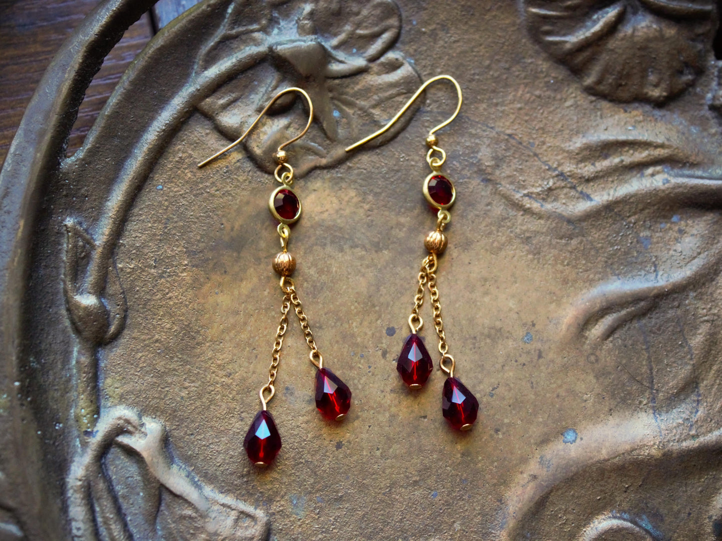 Vampire Bite Earrings