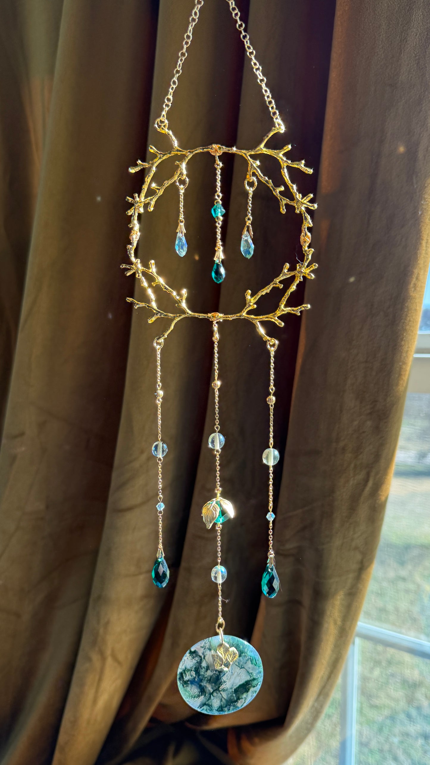 Mossy Forest Suncatcher