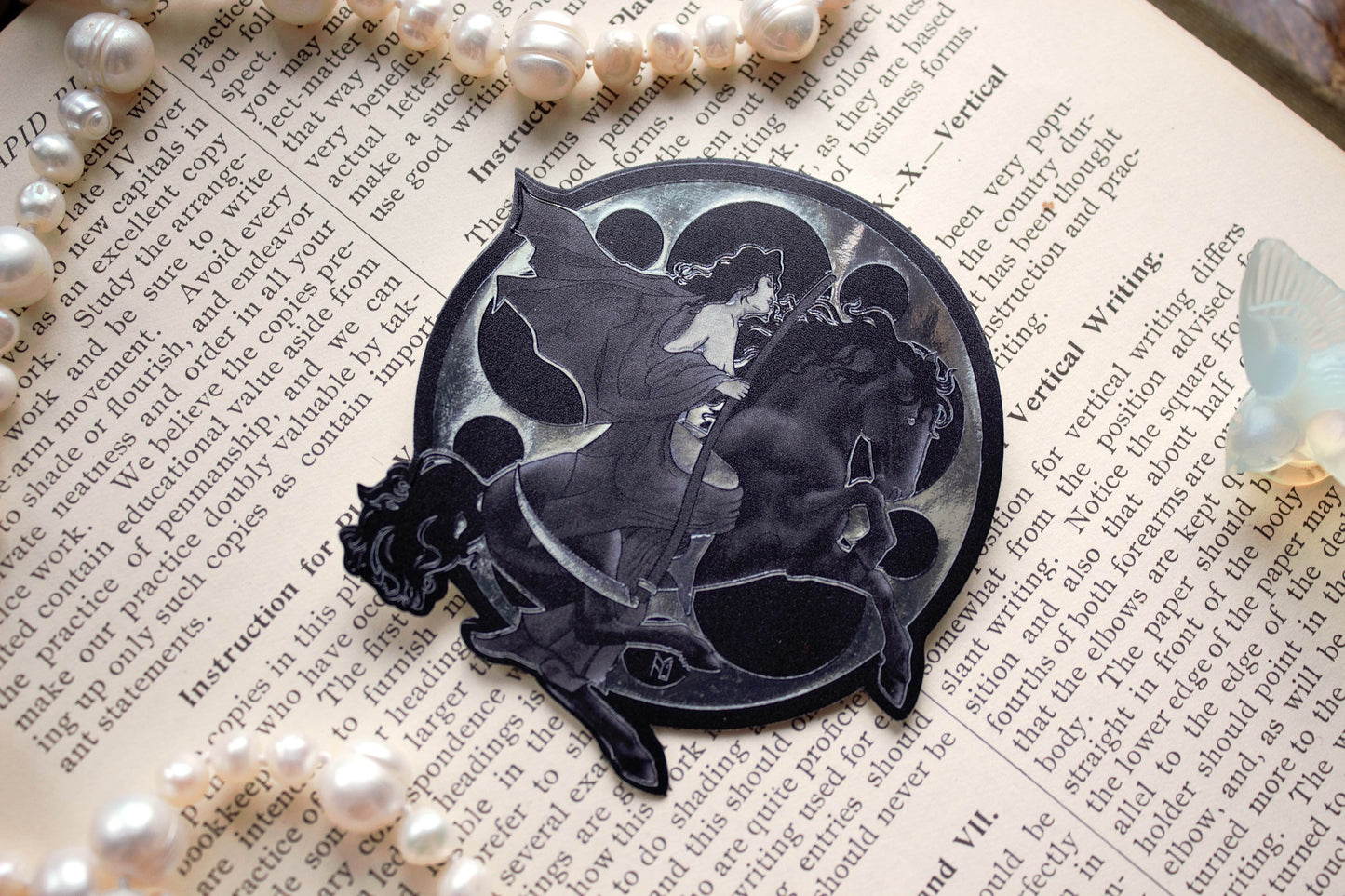 Pre-Code Silver Foil Sticker