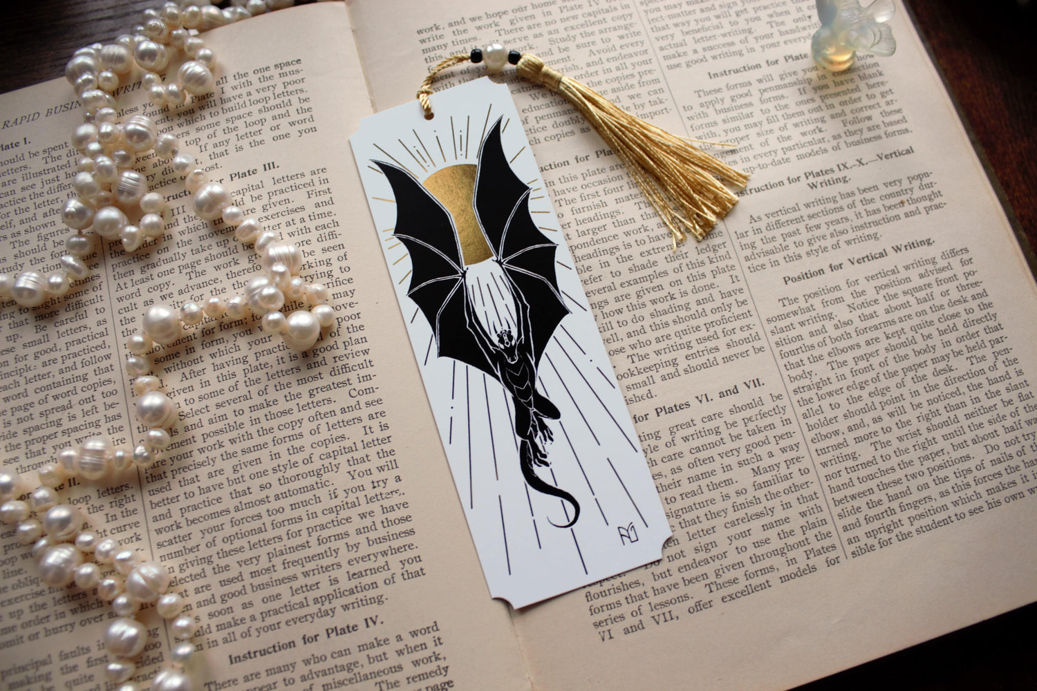 Sun Dragon Bookmark