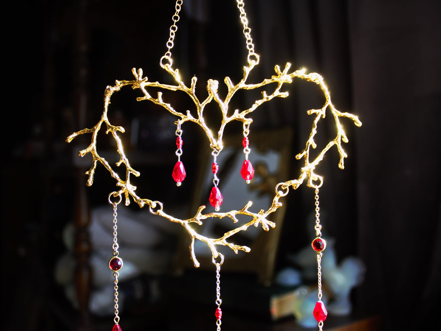 Bleeding Heart Suncatcher