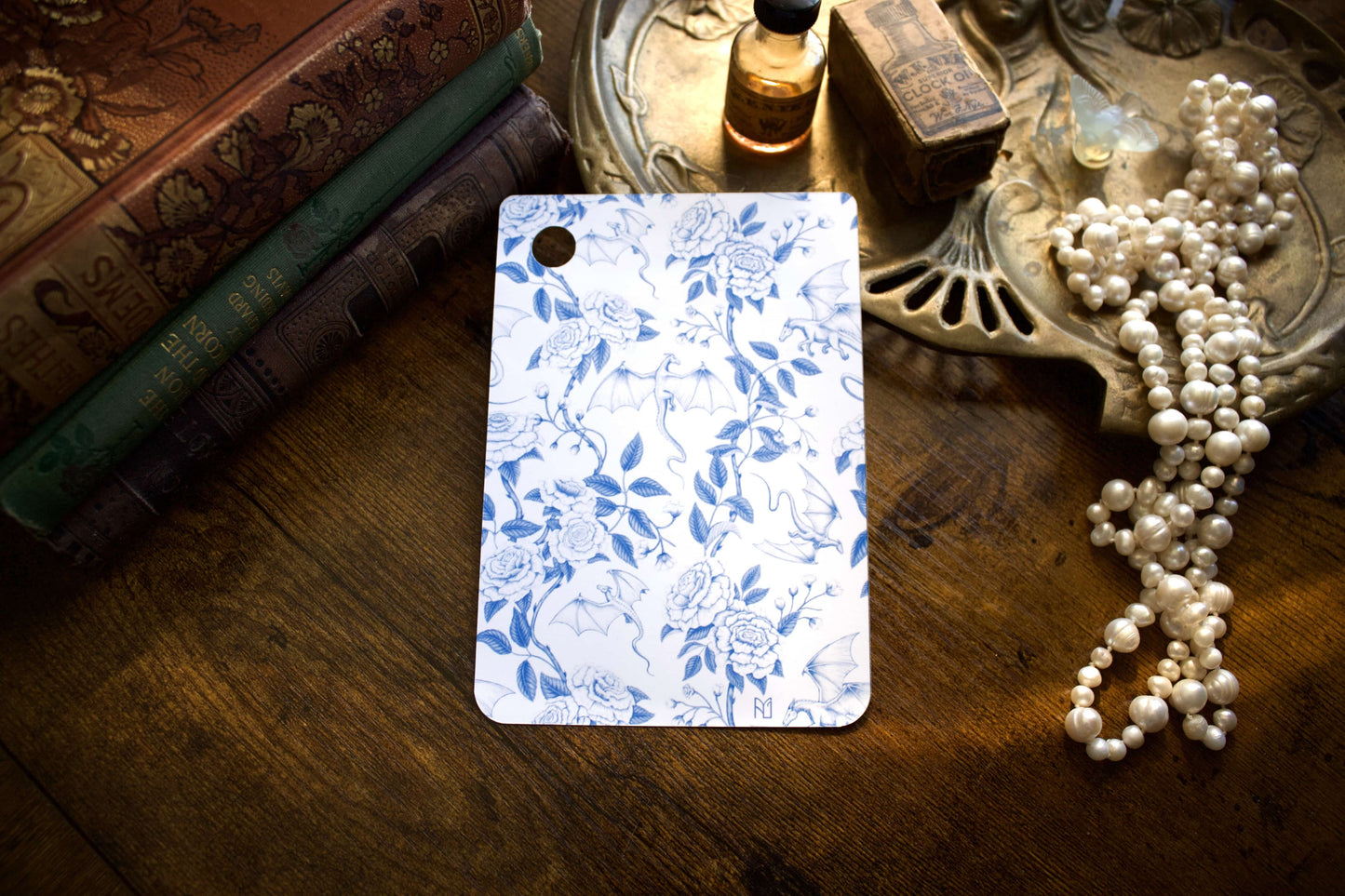 Dragons and Roses E-Reader Case Insert