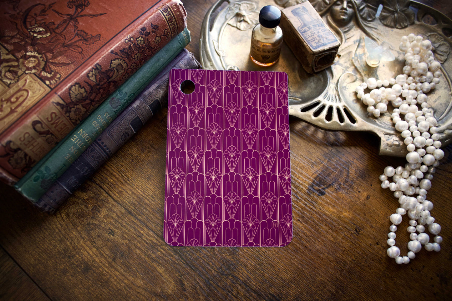 Art Deco Waterfall E-Reader Case Insert