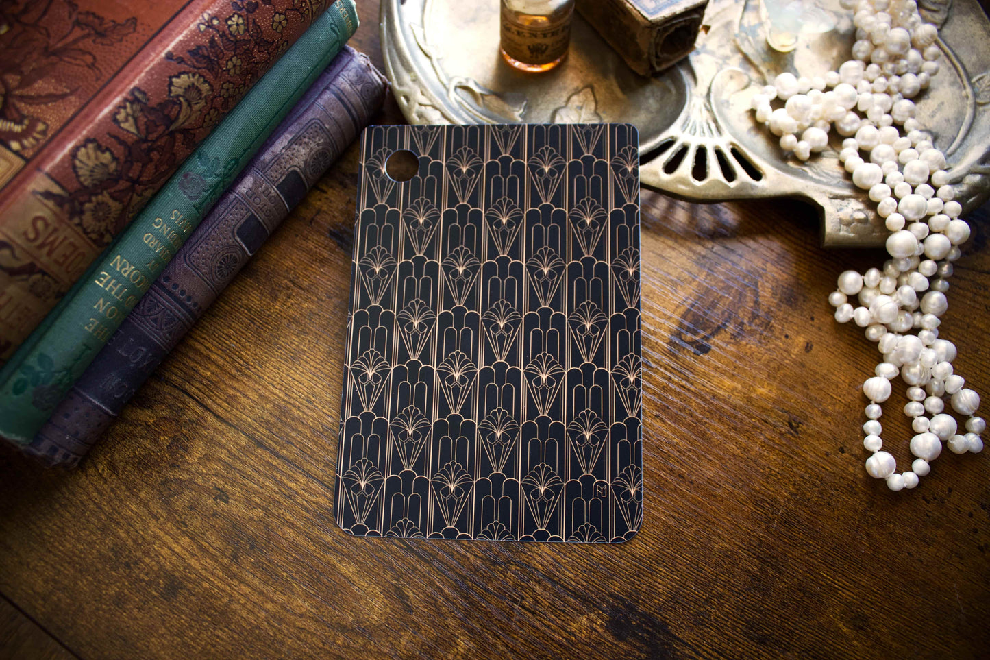 Art Deco Waterfall E-Reader Case Insert