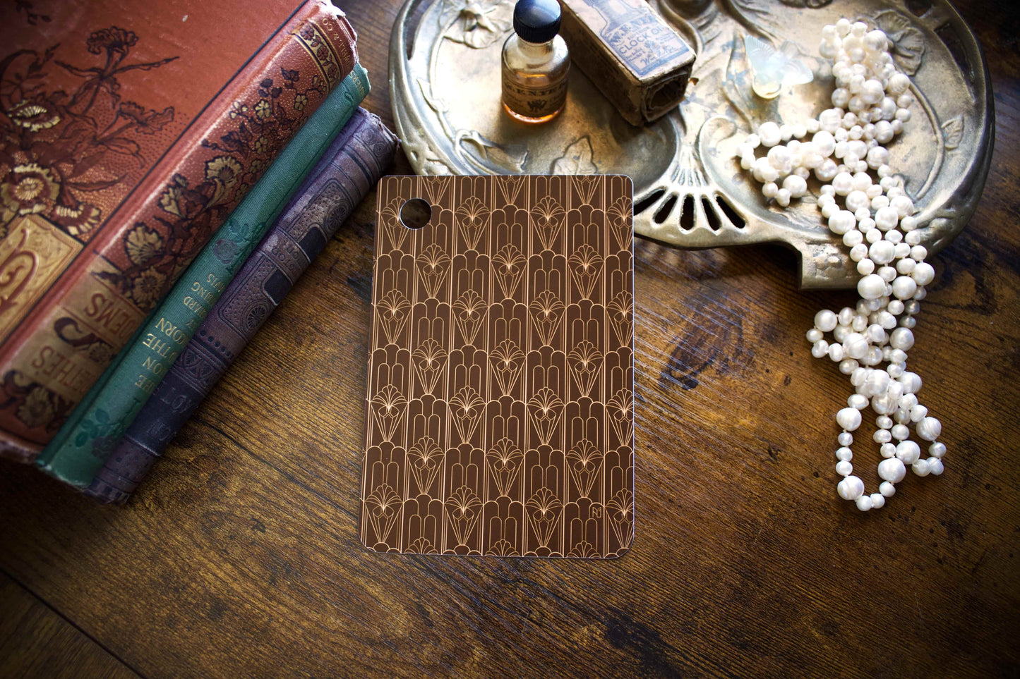 Art Deco Waterfall E-Reader Case Insert
