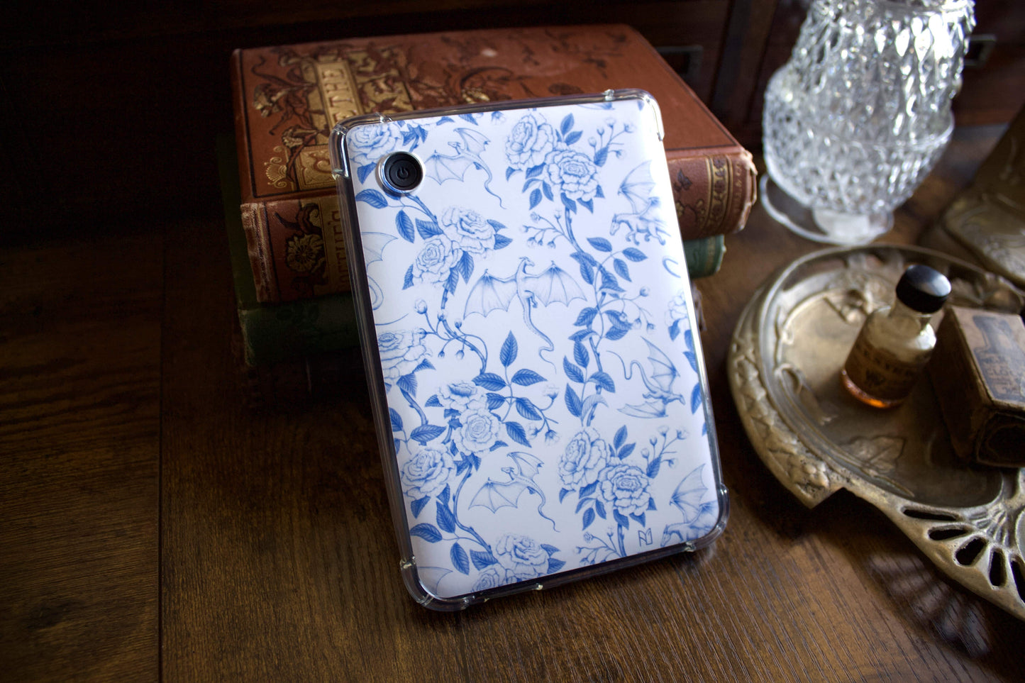Dragons and Roses E-Reader Case Insert