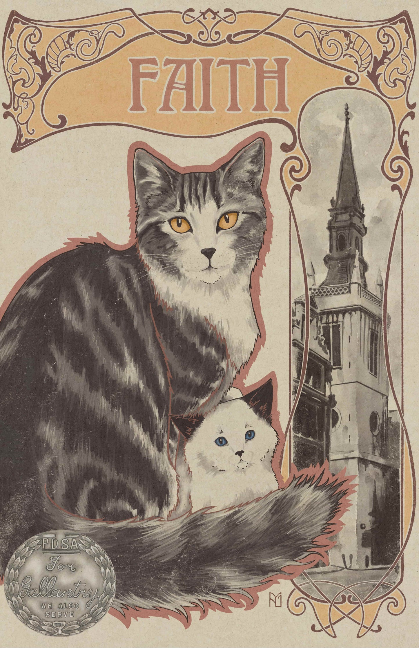 Faith the Church Cat