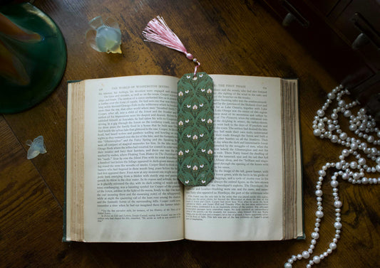 Art Nouveau Floral Bookmark
