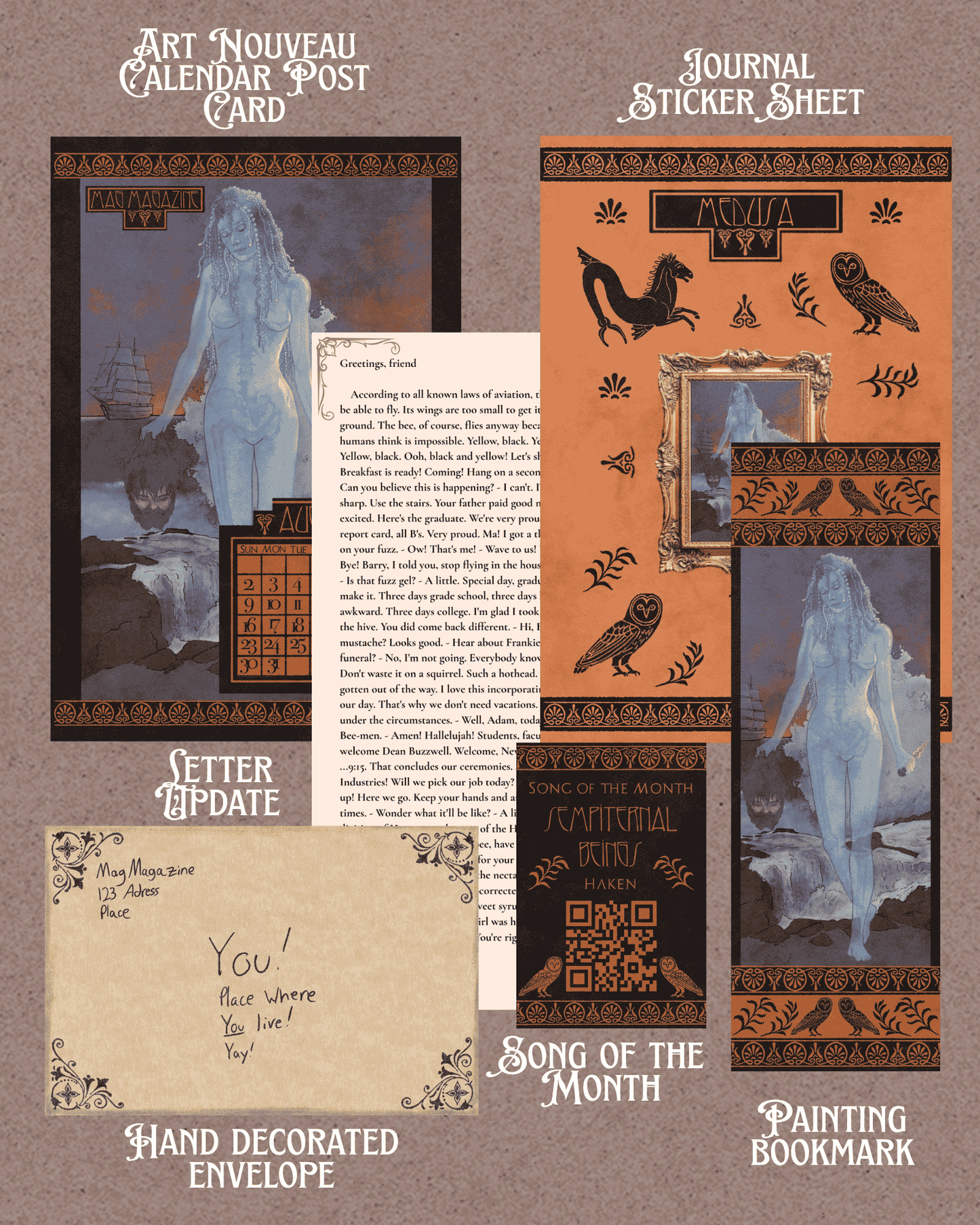 Eclectic Mail Club Subscription