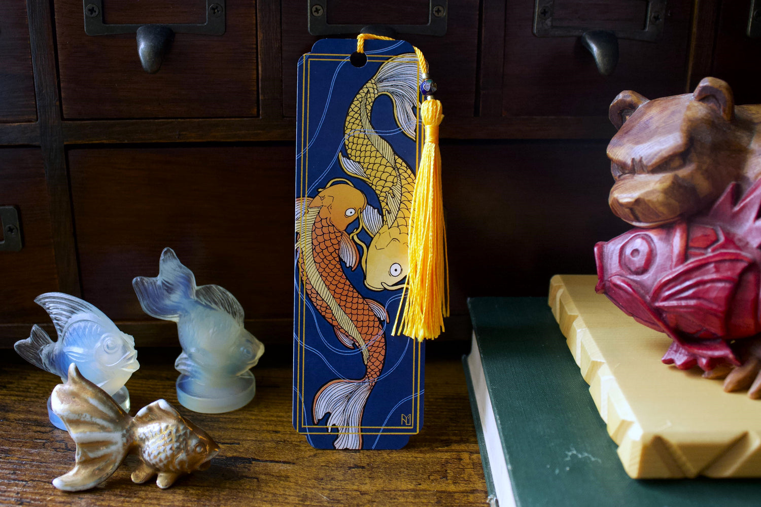 Shiny Koi Bookmark